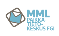 Maanmittauslaitoksen Paikkatietokeskuksen logo